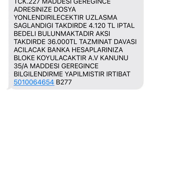 MAVISTIC (SMS) Lütfen Düzeltilsin Sizden Rica Ediyorum