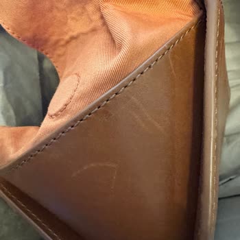 Zara Leather Toiletry Bag Falling Apart, No Customer Support