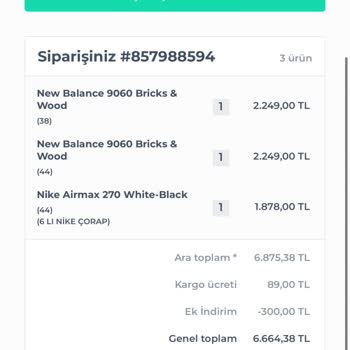 Realsneakers (Realsneakers.tr) Realsneakers.tr Instagram Sayfası İade Ödemesi Yapmıyor