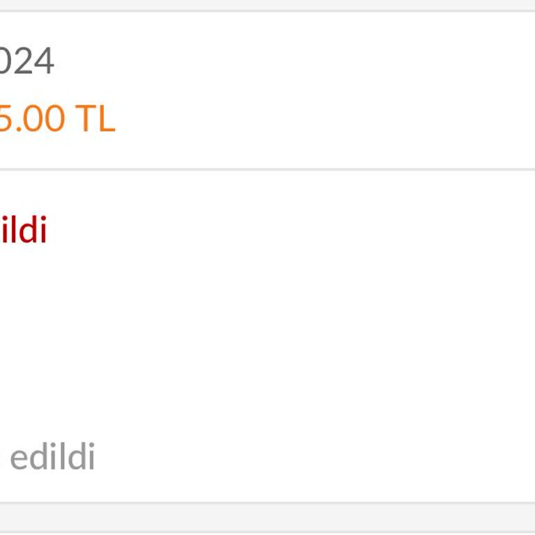 Trendyol Sipariş Edilen Ürünün İptali