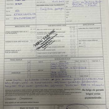 Samsung Buzdolabı Motor Garantisi Ve Ücret Talebi