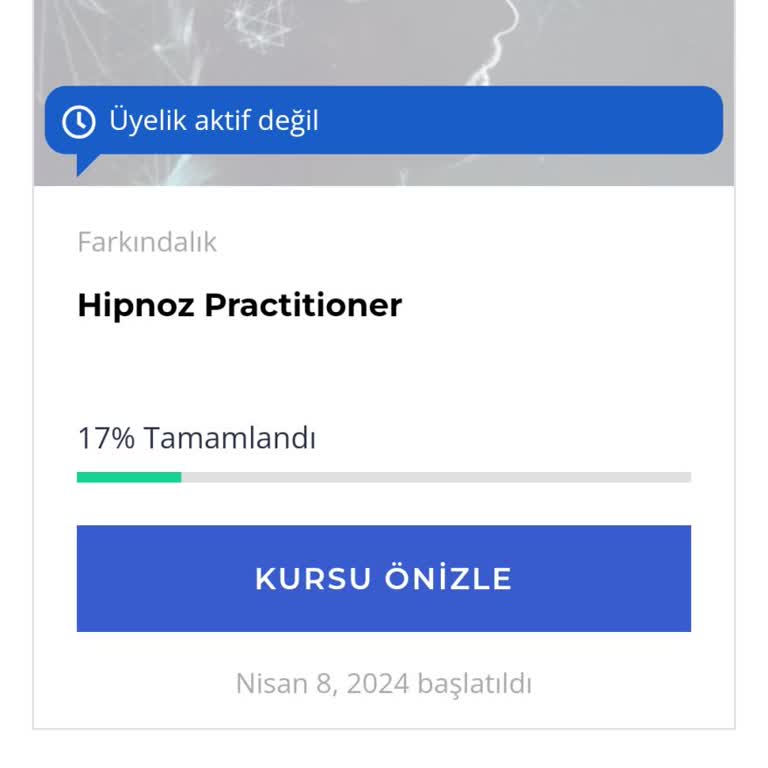Remkod Devam Eden Eğitimim İnaktif Edilmiş!