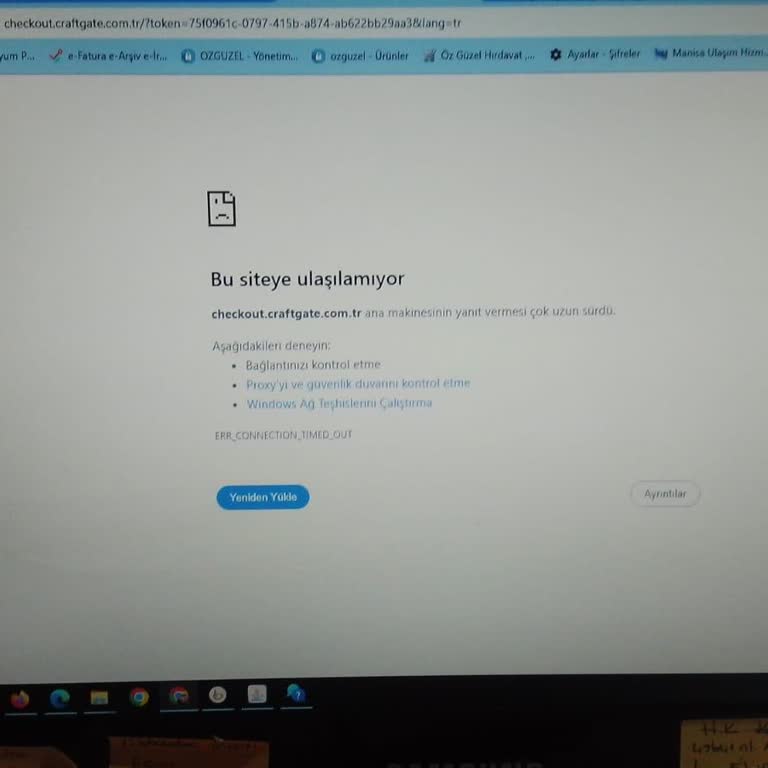 Derimod Sipariş Tamamlanmıyor, Ödeme Sayfasına Aktaramıyor