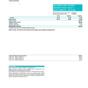 Türk Telekom Cayma Bedeli Hakkında