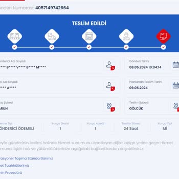 Aras Kargo Kargomu Teslim Almama Rağmen Teslim Edildi Bildirimi Alıyorum.
