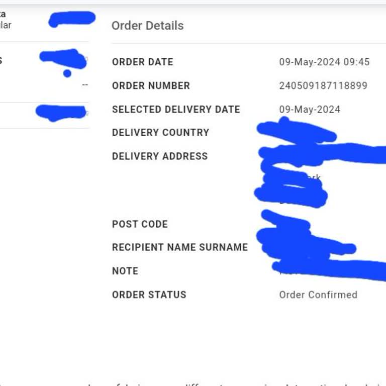 Jolly Florist Sipariş Hayal Kırıklığı