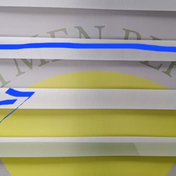 Minibabyrooms (Instagram) Zebra Perde Yanlış Dikilmiş!