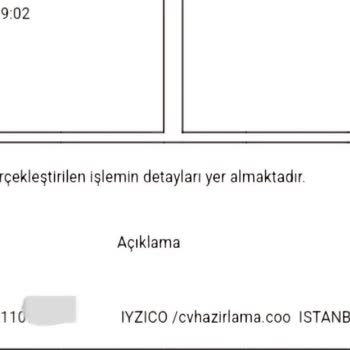 Cvhazirlama.cool Cool CV Hazırlama Vermediği Hizmetin Parasını Çekti