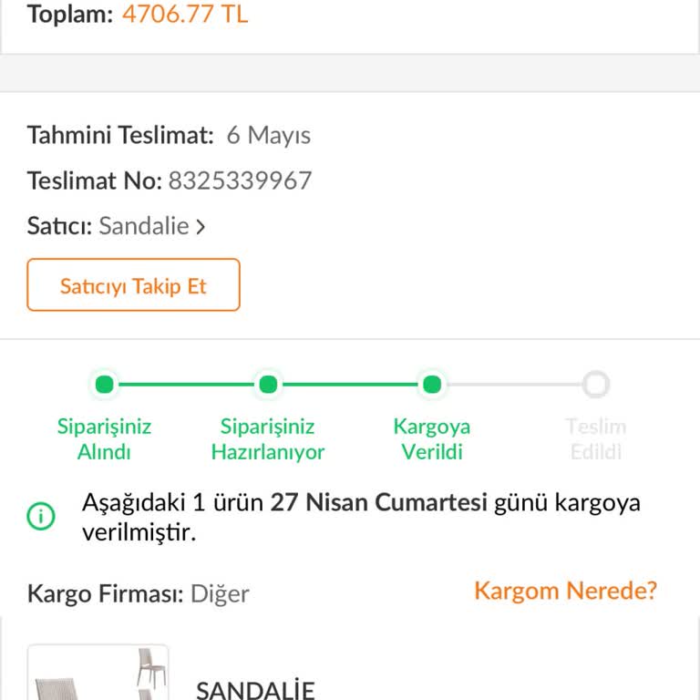 Trendyol Teslim Edilmeyen Kargo