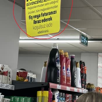 A101 Koşulsuz İade Yalanı. Bozuk Ürün Satıp, İade Almayan Firma A101