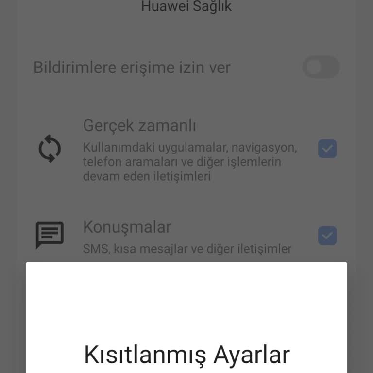 Huawei Saat Bağlantı Problemi