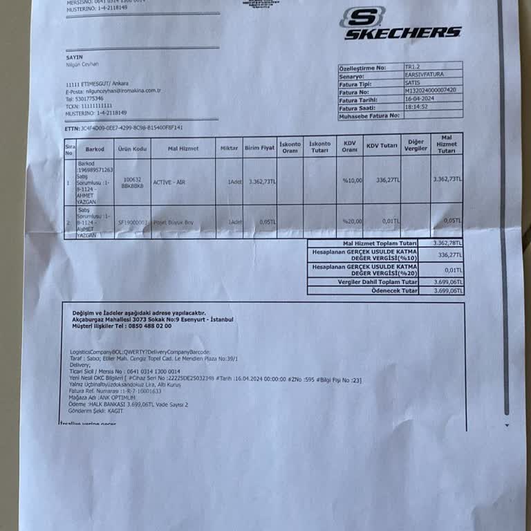 Skechers Hayal Kırıklığına Uğrattı