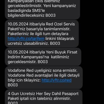 Vodafone Müşteri Memnuniyeti Ve Tarife Yönetimi Sorunları