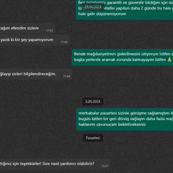 Shelby Silver Ürünün Arkasında Durmuyorlar Ve Müşteri Temsilcileri Çok İlgisiz