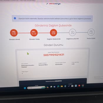Sürat Kargo Kargom Kayıp Saraycık Şubeye Ne Oldu