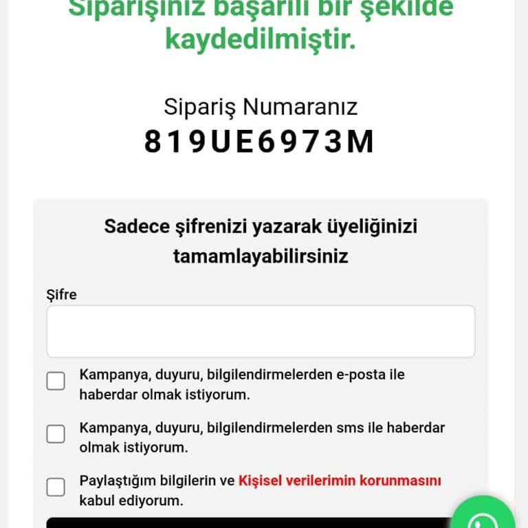 Tomsking Siparişim Halen Gönderilmedi!