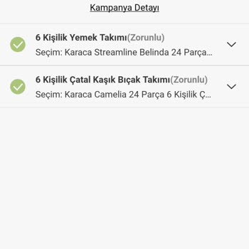 Karaca Züccaciye Eksik Ürün Gönderiyor