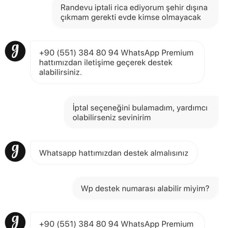 Gardrops Premium Evden Kargo Alma İptal Edemiyorum