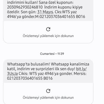 Watsons Doğum Günü Kuponu Tanımlanmadı