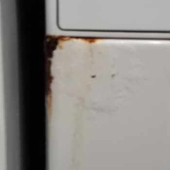 Bosch Çamaşır Makinesi Pas Ve Boya Sökülmesi