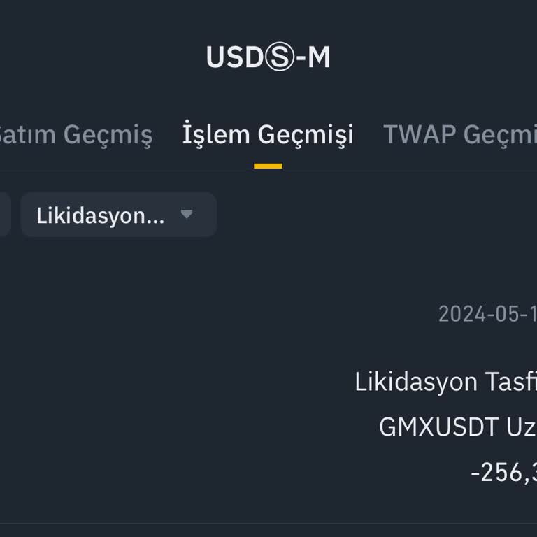 Binance Hesabım Likidasyon Tasfiye Ücreti Adında Yüksek Bedel Aldı