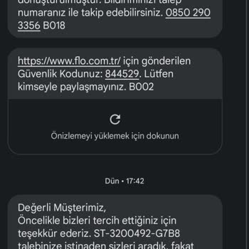 FLO Ayakkabı FLO İade Zorluğu