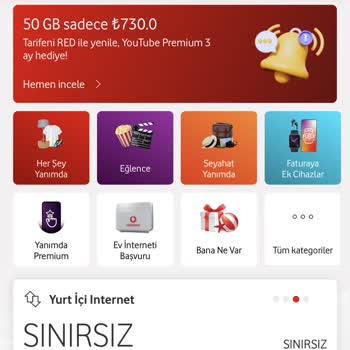 Vodafone Net Hot Spot Tarifesi