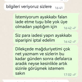 I Love Shoes Mağduriyet