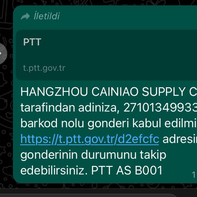 PTT Kargo Kargom Adresime Gelmeden Neden İşlem Merkezine Gitmiş