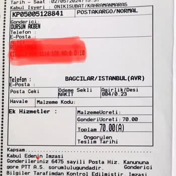 PTT Kargo Çifte Fiyat Uygulaması