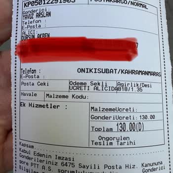 PTT Kargo Çifte Fiyat Uygulaması