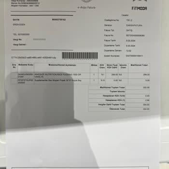 Supplementler Kusurlu Ayıplı Ürün