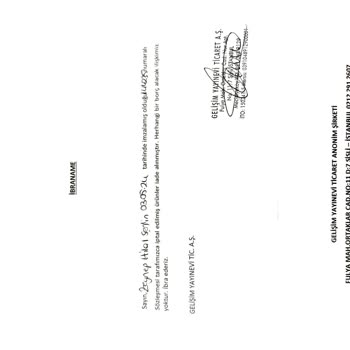 Gelişim Yayınevi Yaşattığı Mağduriyet Hakkında