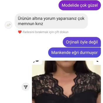 Byza_butk (Instagram) Kalitesiz Ürün Ve İlgisiz Müşteri Hizmetleri