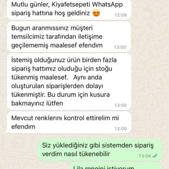 Kıyafet Sepeti Nişan Elbisesi Hayal Kırıklığı