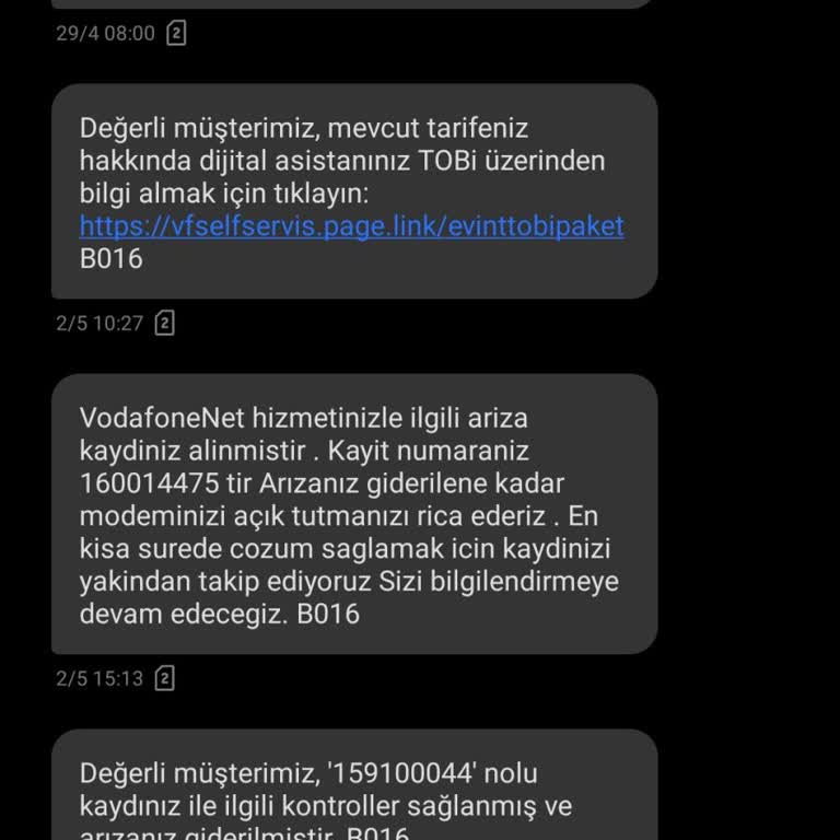 Vodafone Den Şikayetçiyim Hiçbir Konuda Yardım Etmiyorlar