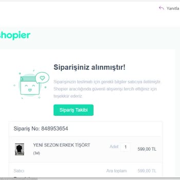 Shopier Mağazası Ürünü Göndermiyor