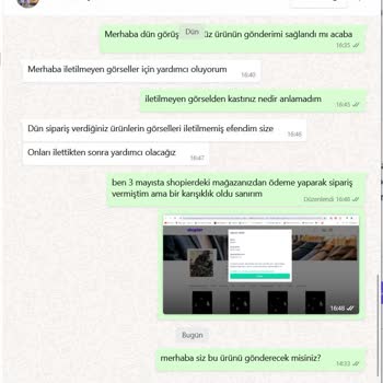 Shopier Mağazası Ürünü Göndermiyor