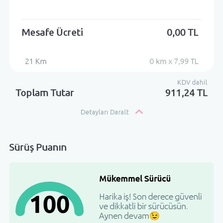 TikTak Kirala 100 Km Kampanyasının Olmaması