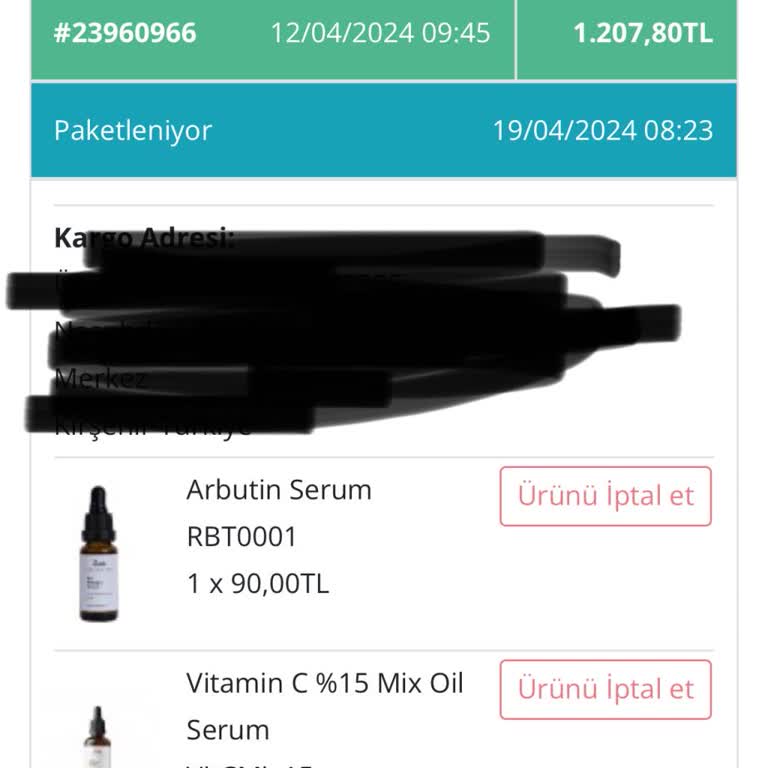 Doa Kozmetik Siparişi Göndermiyor Şikayet