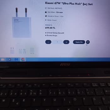Miturkiye.com.tr Xiaomi 67W "Ultra Plus Hızlı" Şarj Seti