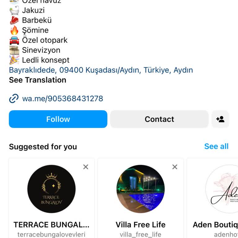 Orfoz Bungalov Kuşadası Öyle Bir Yer Yok