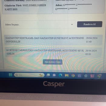 Kuryenet Kredi Kartı Teslimi Yapılmadı Hala Bekliyorum