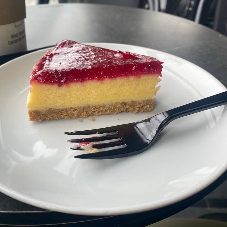 Nevada Coffee Bozuk Frambuazlı Cheesecake!