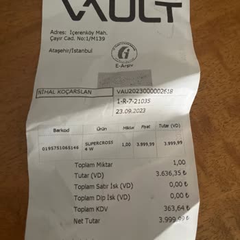 Salomon Ayakkabı Ürününün Arkasında Durmuyor.