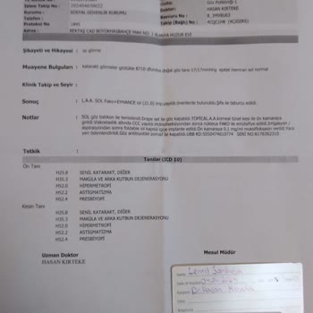 Lazer Göz Tıp Merkezi Alanya Lazer Göz