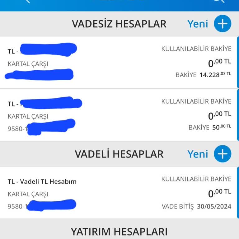 Denizbank Maas Hesabi Blokesi