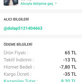 Trendyol Express Paramın Tarafıma Ödenmesi