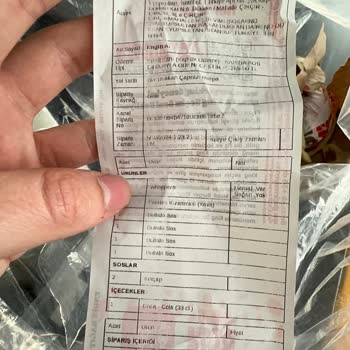 Burger King Yanlış Ve Eksik Ürün