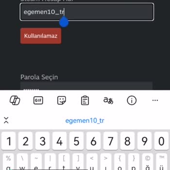 Steam Hesap Oluşturamama Hatası